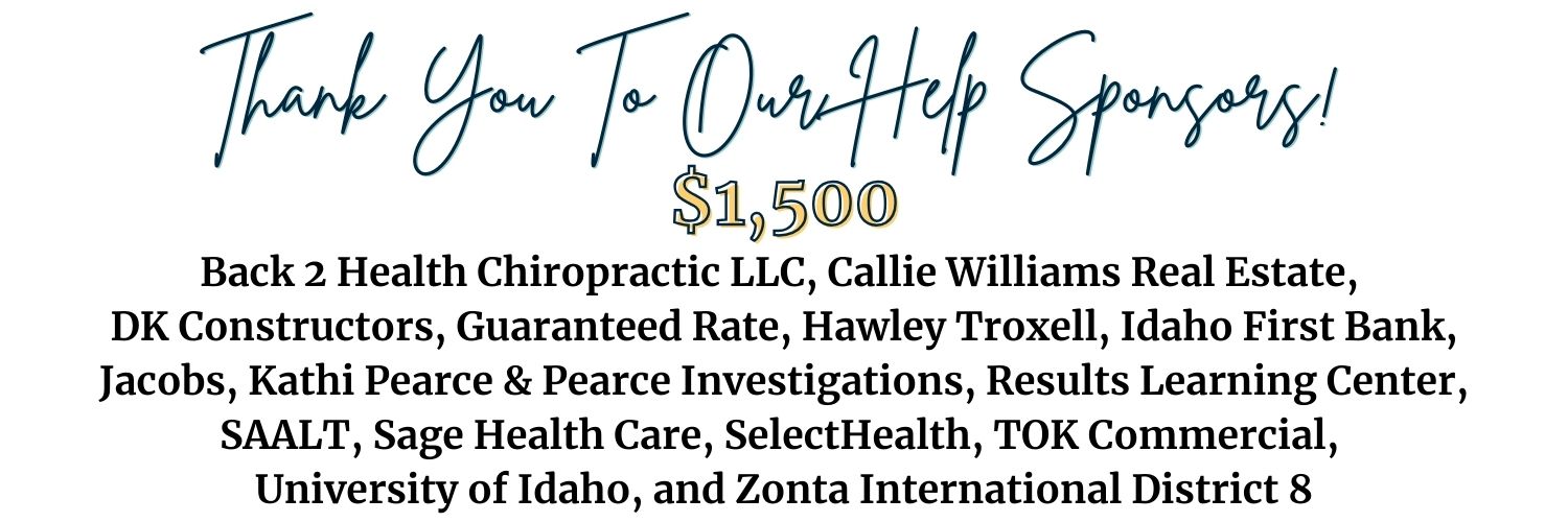 Thank you to our Help sponsors!